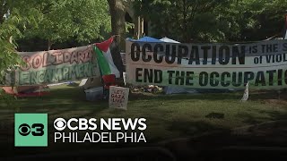 As Penn proPalestinian encampment hits Day 6 Pennsylvania Gov Shapiro addresses campus protests [upl. by Enobe296]