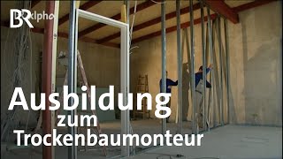 Trockenbaumonteurin  Ausbildung  Beruf  Ich machs  BR [upl. by Aramen468]