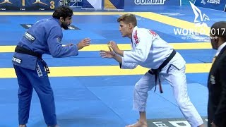 Nicholas Meregali vs Leandro Lo  World Championship 2017 [upl. by Kaylee]