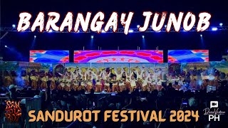 Contingent No 2  Barangay Junob  Sandurot Festival 2024 Grand Showdown [upl. by Doehne]