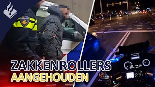 Politie  Zakkenrollers aangehouden  Autoinbrekers  Spookvoertuig  Utrecht [upl. by Arotahs]