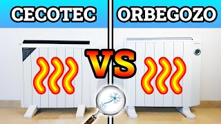 ¿Qué Radiador Eléctrico Emisor Térmico Es Mejor Cecotec Ready Warm VS Orbegozo [upl. by Mcclure]