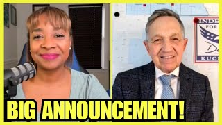 Breaking News Dennis Kucinich ANNOUNCES Independent Run For Congress Interview Clip [upl. by Crockett]