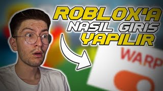 ROBLOXA NASIL GİRİLİR  GİRDİM [upl. by Drannel57]