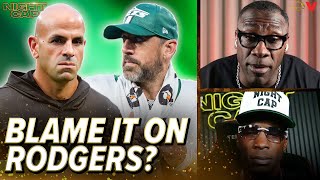 Unc amp Ocho not surprised Jets IN SHAMBLES after Rodgers drama Robert Saleh firing 😱  Nightcap [upl. by Kala]