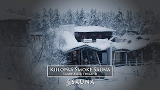 Kiilopää Smoke Sauna  Saariselkä Finland [upl. by Ynohta]