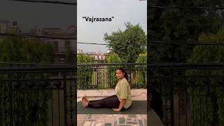 “Vajrasana is a only yoga asana that can be performed after eating” [upl. by Shamus]