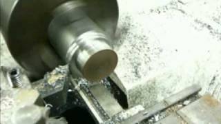 Eccentric  Noncircular turning using CNC [upl. by Wurster]