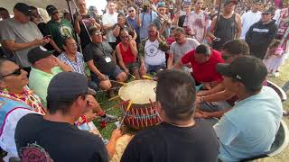 Northern Cree Friday night grand entry  Alexis pow wow 2021 [upl. by Brodsky]