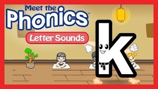 Meet the Phonics Letter Sounds  k [upl. by Tudor]