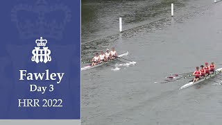 Leander Club v Marlow RC B  Fawley  Henley 2022 Day 3 [upl. by Nommad]