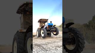 New holland 5620 4x4 attach with 16 tiles cultivator end watch 😯😱 shorts ytshorts agriculture [upl. by Neltiak617]