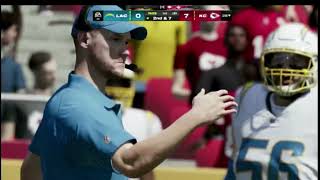 Madden 24 Chiefs vs Chargers [upl. by Ahso]