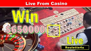 Big Wins Big Hits  🔥 Live Casino Roulette  🎰 roulette  Roulette4u [upl. by Sinaj]