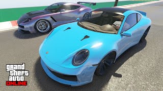 GTA 5  New Fastest Car  Pariah vs Comet S2 amp Calico GTF Drag Race Test [upl. by Kunz731]