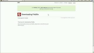 How to install filezilla on Windows7 [upl. by Eenobe]