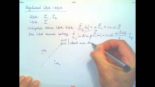 31 Regularized LDAQDA  3 Dimensionality Reduction  Pattern Recognition Class 2012 [upl. by Biles]