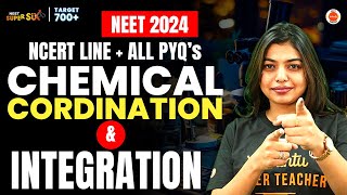 Chemical Coordination and Integration New Syllabus  NCERT Lines  PYQs Solving NEET 2024 Biology [upl. by Perceval]