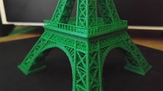 3D printed Eiffel tower time lapse [upl. by Ramah]