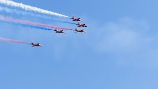 The Red Arrows Torbay Air Show 2023 redarrows englishrivieraairshow [upl. by Sehcaep]