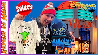 MERCH SOLDES A PRIX INCROYABLE A DISNEYLAND PARIS SAISON DE NOEL 2022 [upl. by Blight664]