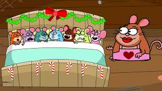 ♪ ♪ Christmas Song for Kids  Santa Mouse  Hooray Kids Songs amp Nursery Rhymes  Christmas Carol [upl. by Si]