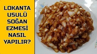 2 DAKİKADA SOĞAN EZMESİ ✅ HAZIRLAMA MEZE TARİFLERİ 💯 Ev Yemekleri [upl. by Inkster]