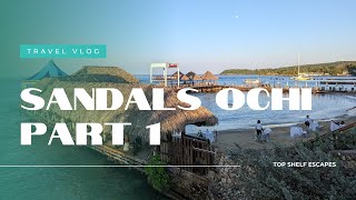 Sandals Ochi Travel Vlog Pt 1 [upl. by Giralda]