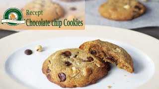 Recept chocolade koekjes chocolate chip cookies maken [upl. by Aihsined]