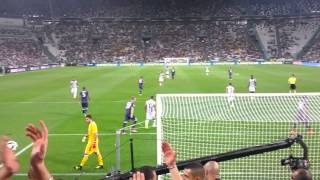 JUVENTUS 20 udinese Curva Sud Cori allinizio della partitamp4 [upl. by Nnylhsa]