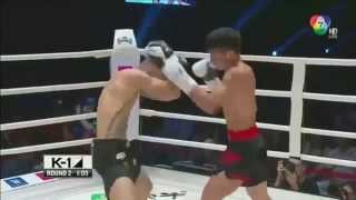 André Dida Amade vs Li Yankun K1 World MAX 2014 World Championship Tournament Final [upl. by Ear]