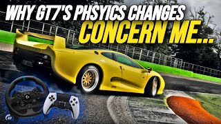 GT7 Physics Updates Make Me Worried For The Future of Gran Turismo  Controllers Wheels and Realism [upl. by Tedmund]