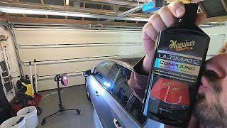 Meguiars Ultimate Compound Review Fixing Car Scratches [upl. by Nauqaj214]