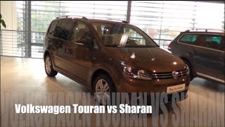 Volkswagen Touran vs Sharan [upl. by Remled]