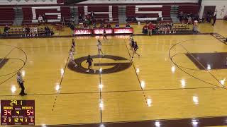 Gloversville High School vs BroadalbinPerth High School Womens Varsity Basketball [upl. by Zetnas]