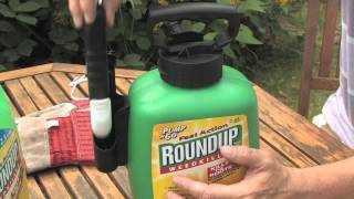 How to Use Roundup Pump N Go Mini  Videos  Roundup Weedkiller [upl. by Tepper]