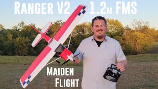 FMS  Ranger V2  1220mm  RTF  Maiden Flight [upl. by Taka]