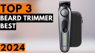 Top 3 Best Beard Trimmer in 2024 [upl. by Alver]