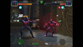 MCOC SPIDER MAN 2099 VS SPIDER MAN 2099 EPIC SCENE [upl. by Fabi620]