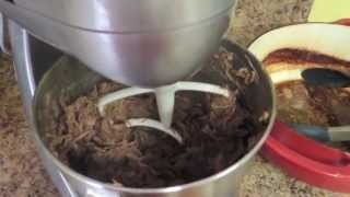 Hands Free Way to Shred Meat with your Stand Mixer [upl. by Lashar]