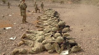 US Army Soldiers Qualifies on Weapons M4A1 M249 and M240B [upl. by Eniaj721]