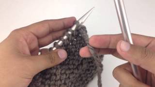 Knitting 101 The Stockinette Stitch for Beginners 6 of 7 [upl. by Adolfo]