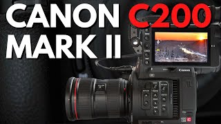 Canon C200 Mark II Specifications  C300 Killer [upl. by Ainoz]