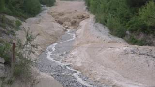 Amazing Footage of Debris Flow in Illgraben [upl. by Lars]