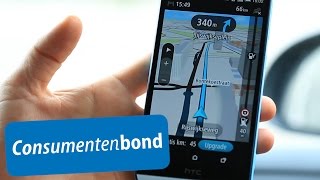 TomTom Go Mobile app  Review Consumentenbond [upl. by Dekeles]