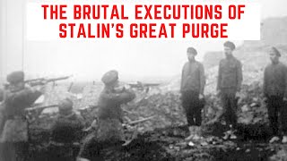 The BRUTAL Executions Of Stalins Great Purge [upl. by Nibor201]