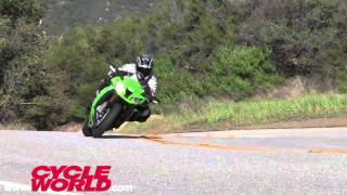 2011 Kawasaki ZX10R Cycle World road test [upl. by Sara836]