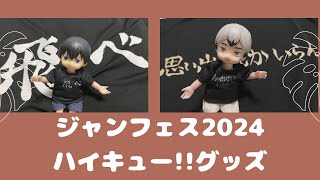 【ジャンフェス2024】ハイキューグッズがもう届きました！ [upl. by Aij]