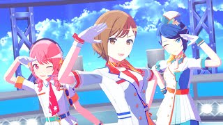 【MMD】Tricolore Airline ♡ MORE MORE JUMP Haruka Airi amp MEIKO【Project Sekai】 [upl. by Arikaahs]