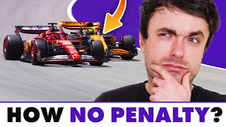 Why were Leclerc and Stroll not PENALISED for this [upl. by Nashom208]